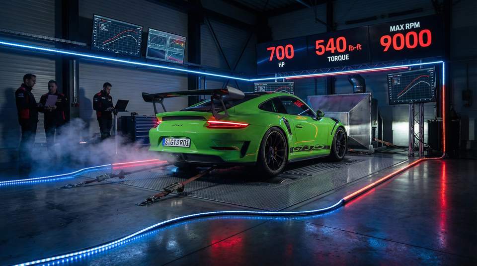 抖荫短视频视频：保时捷马力测试视频